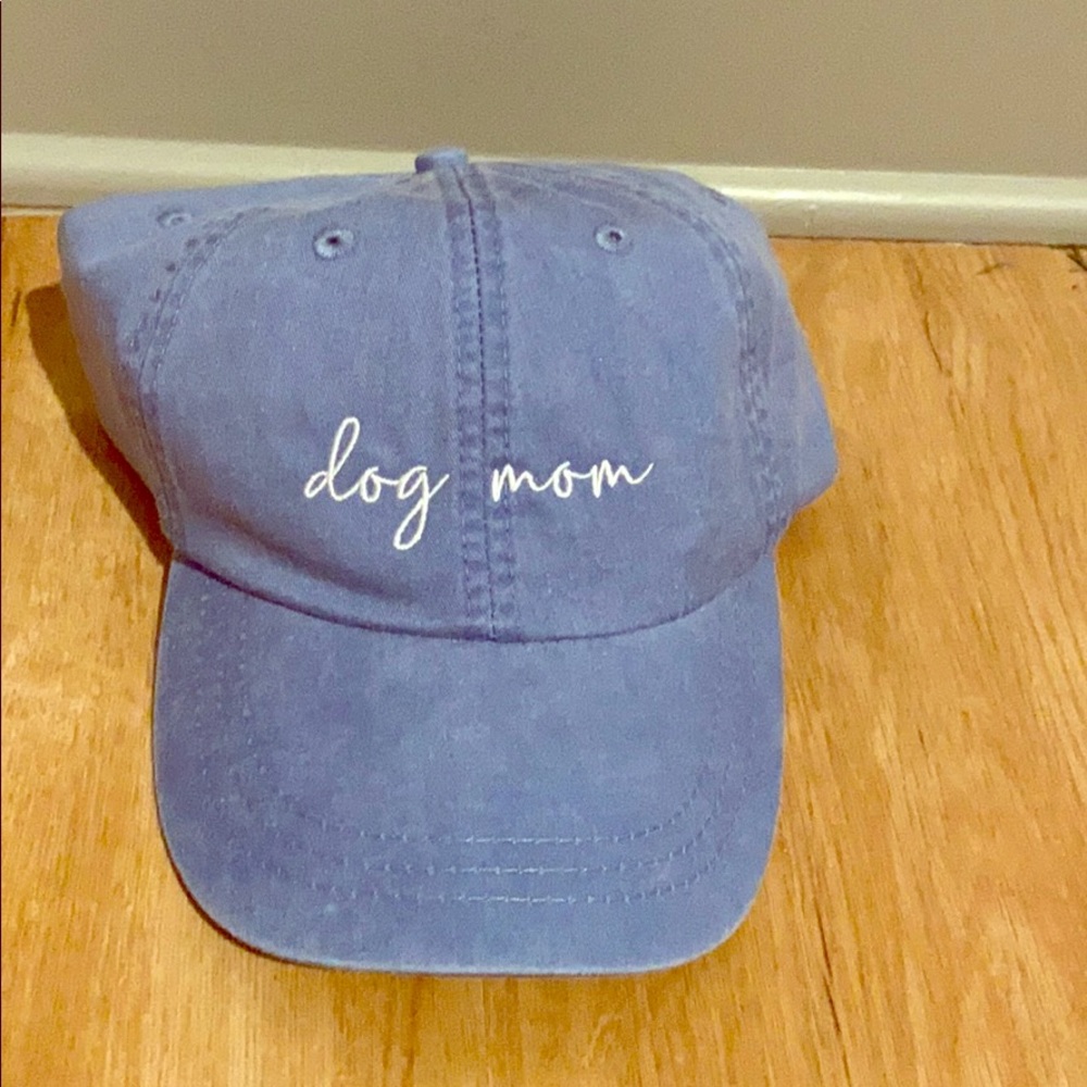 Brand new Chambray Dog mom hat NWT